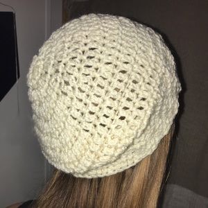 Hand Crochet “slouchy” hat